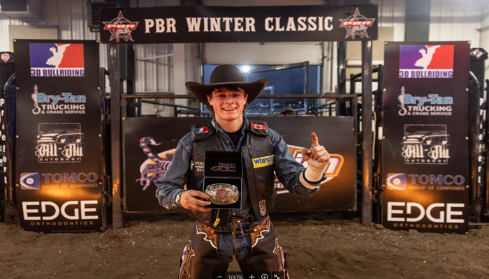 Flawless Jeremy Maisonneuve Wins Career-First PBR Canada Event at 2026 Season-Launch Touring Pro Division Stop in Lloydminster, Saskatchewan