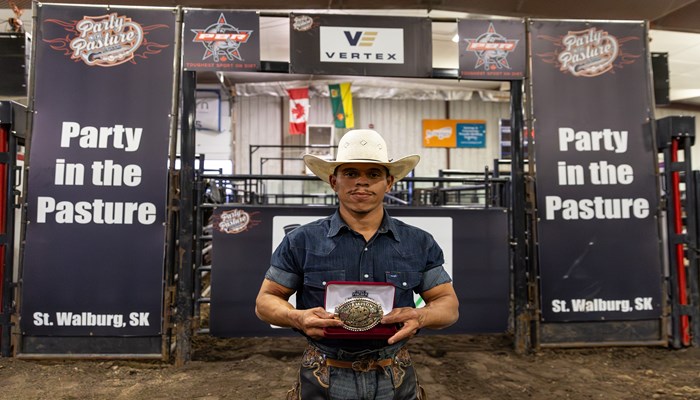 Brazilian Sensation Gilmar Santana Wins First-Ever PBR Canada Touring Pro Division Event in St. Walburg, Saskatchewan