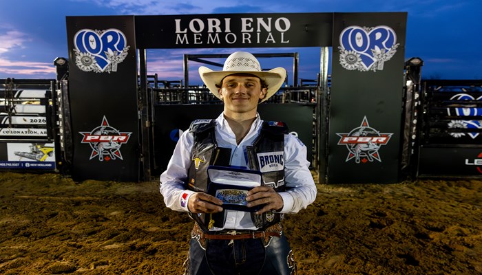 Two-Time PBR Canada Champion and Current Canadian No. 1 Nick Tetz Wins Lori Eno Memorial Bull Riding to Extend His Lead in Fierce National Title Race