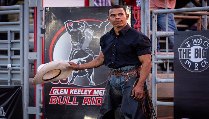 Brazilian Sensation Gilmar Santana Wins Prestigious Glen Keeley Memorial Bull Riding