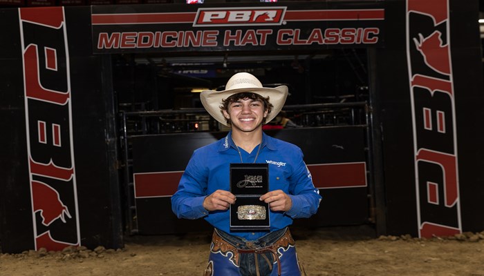 Flawless Jayden Roy Wins Career-First PBR Canada Cup Series Event in Medicine Hat, Alberta